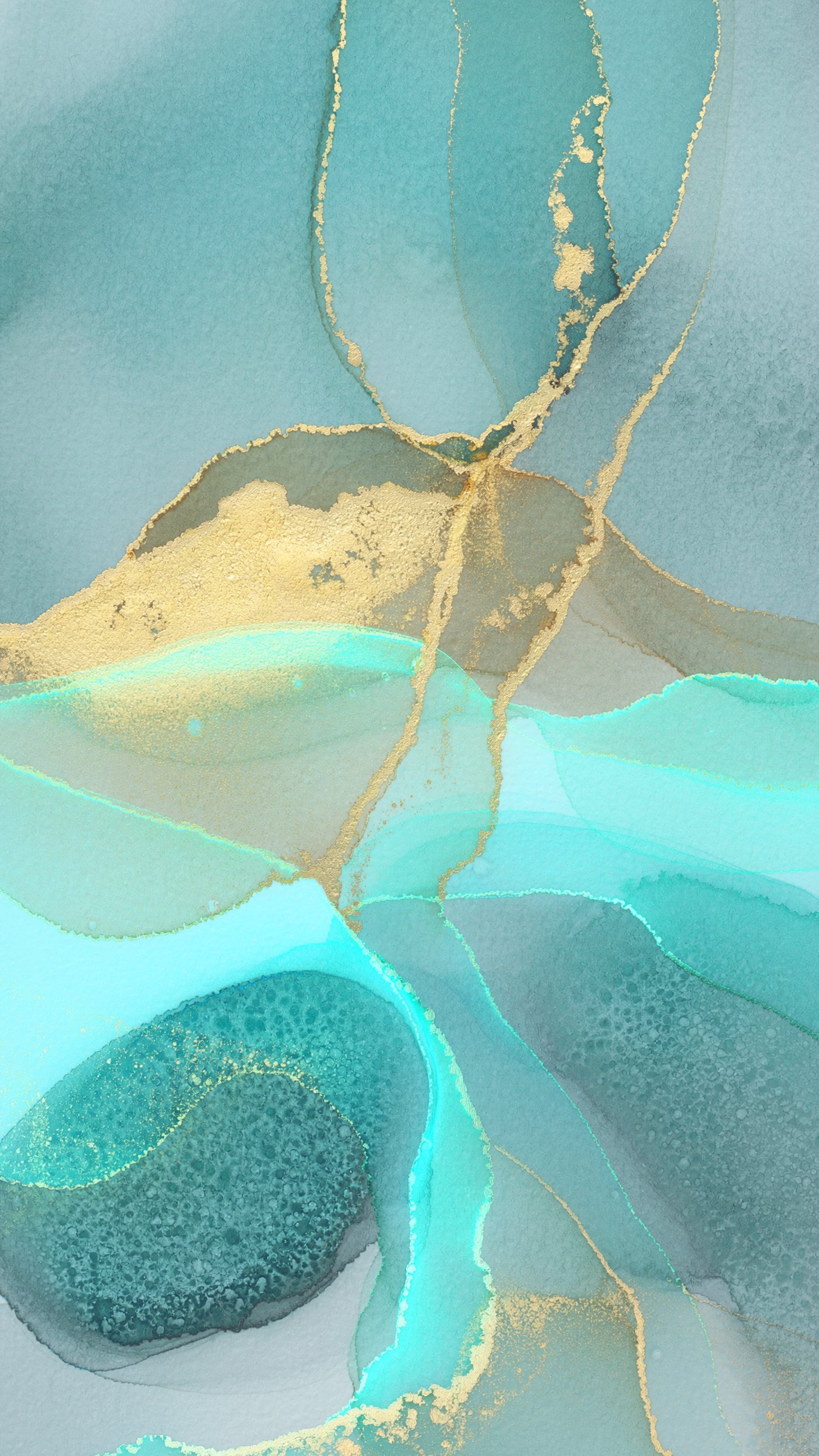 Light blue watercolor plate
